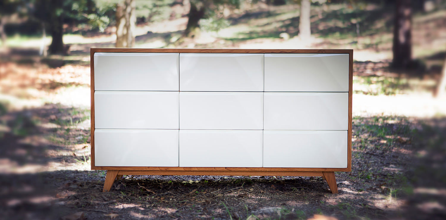 Aqua Chest of Drawers